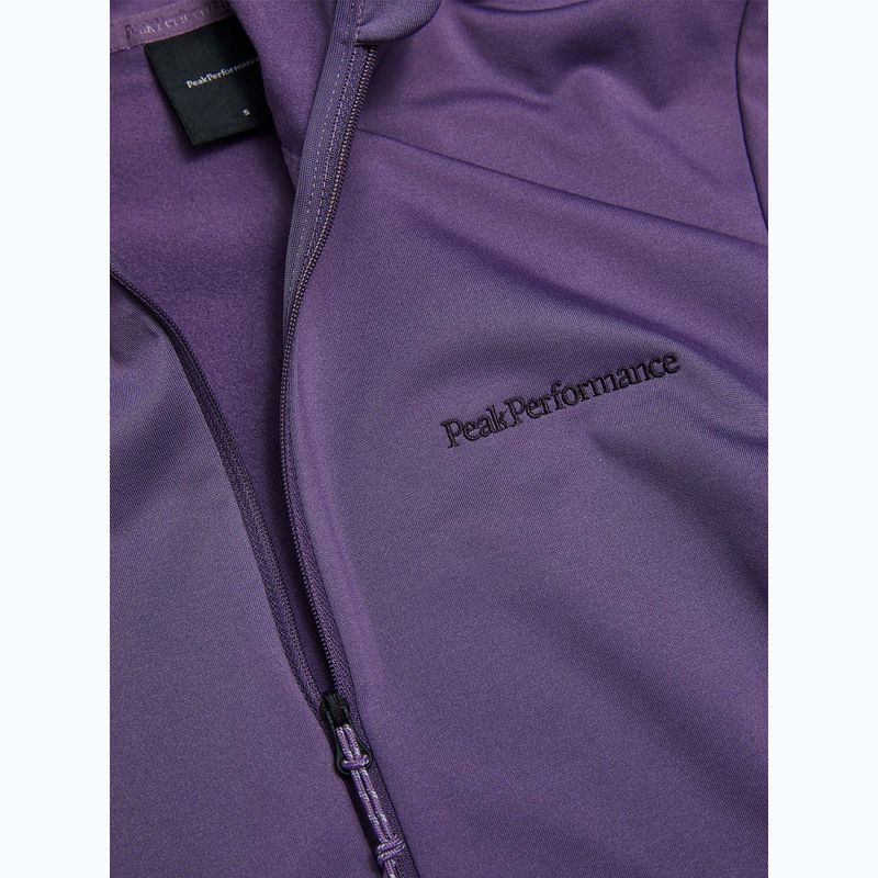 Felpa da trekking donna Peak Performance Light Zip Hood montana grape 8