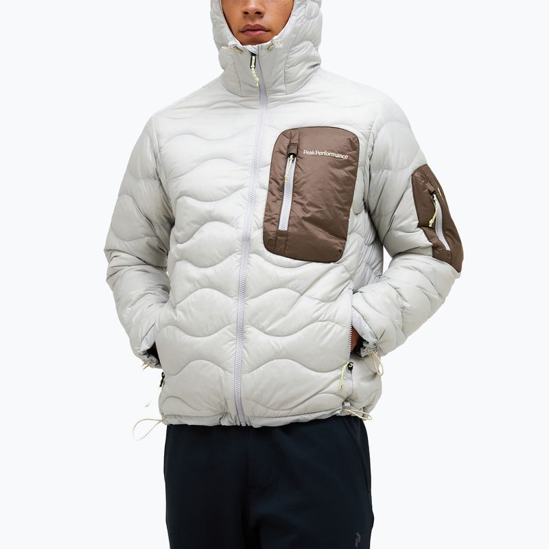 Piumino uomo Peak Performance Helium Utility Down Hood Antarctica/Desert Terrain 4