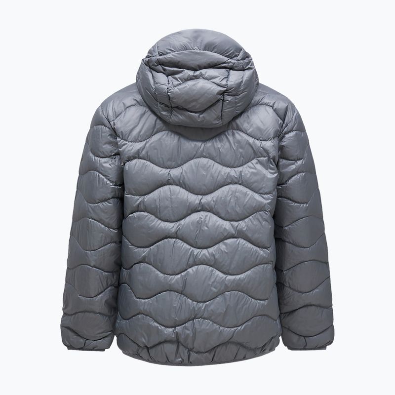Piumino uomo Peak Performance Helium Down Hood lt grey/antarctica 6