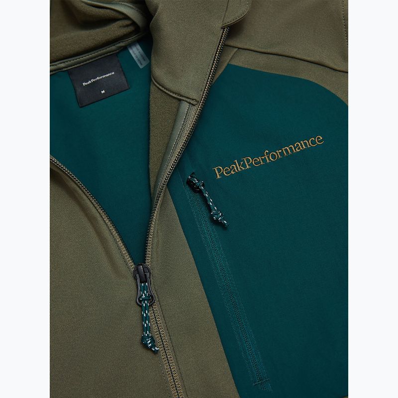 Felpa da uomo Peak Performance Utility Light Zip pine needle/ponderosa pine 6