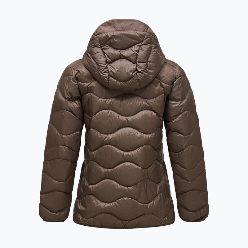 Piumino donna Peak Performance Helium Down Hood terrain tan 7