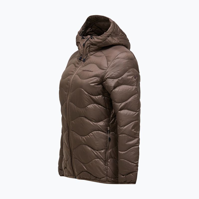 Piumino donna Peak Performance Helium Down Hood terrain tan 8
