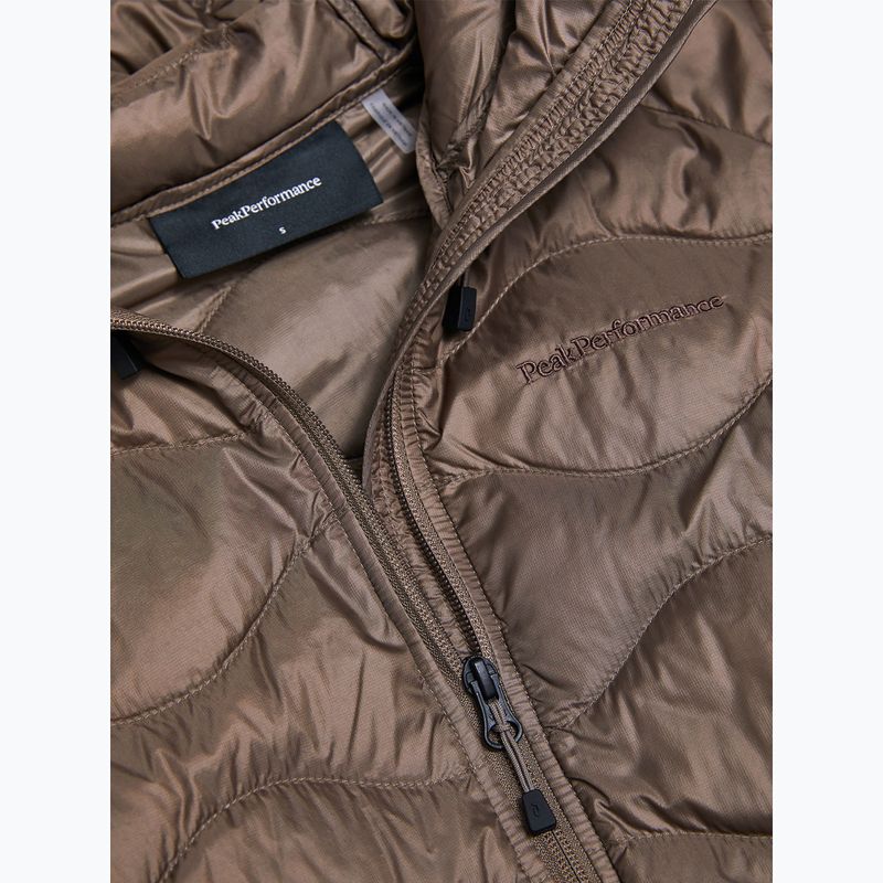 Piumino donna Peak Performance Helium Down Hood terrain tan 9