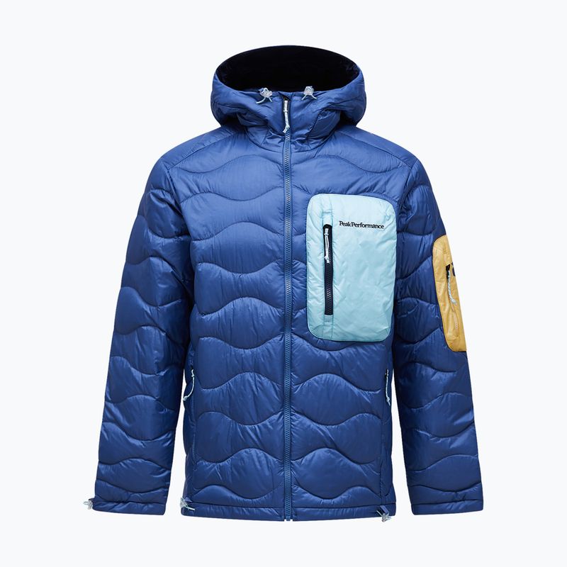 Piumino uomo Peak Performance Helium Utility Down Hood Summit Sky/Snowmelt 7