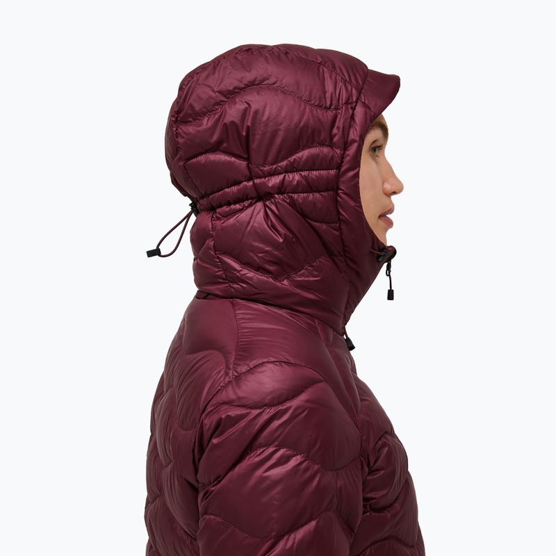 Piumino donna Peak Performance Helium Down Hood Porto/Mountain Blush 5