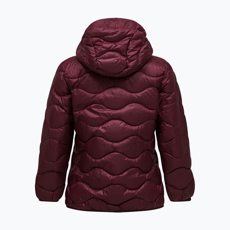 Piumino donna Peak Performance Helium Down Hood Porto/Mountain Blush 7