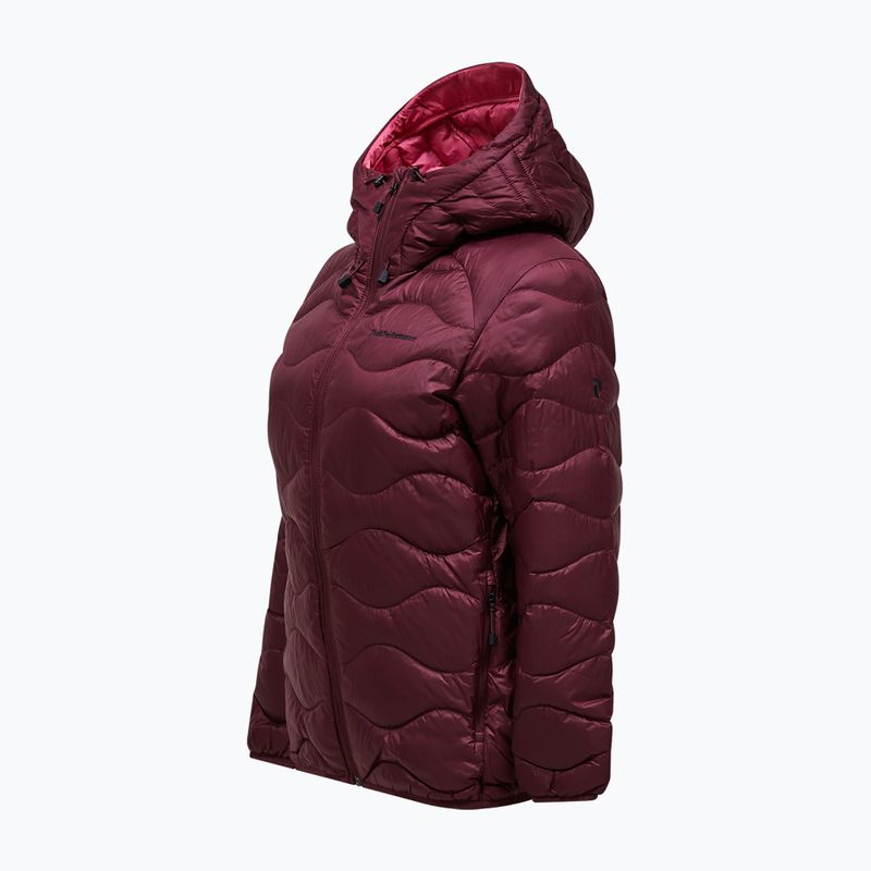 Piumino donna Peak Performance Helium Down Hood Porto/Mountain Blush 8