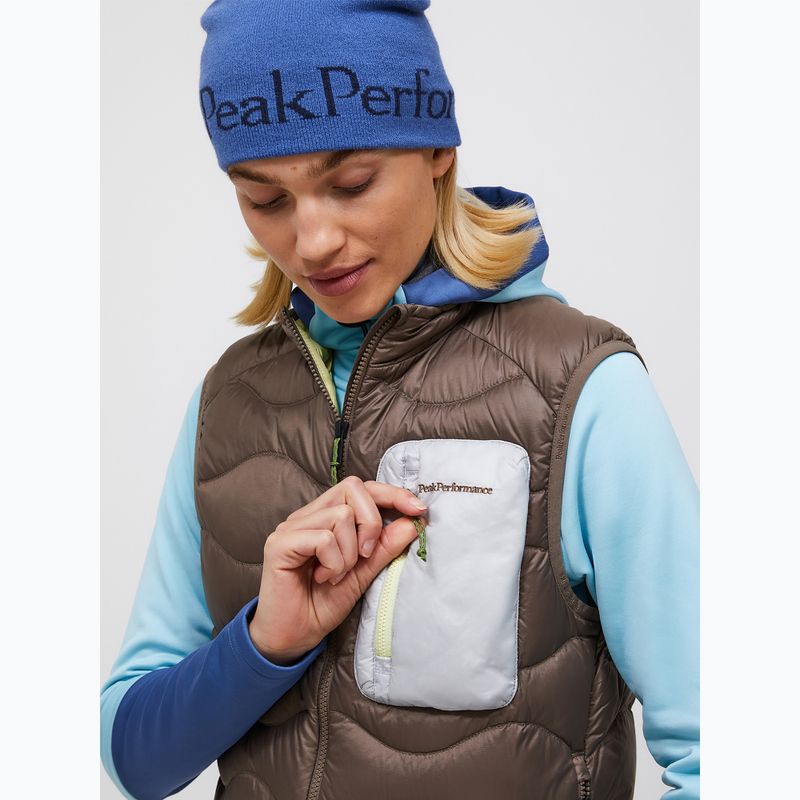 Gilet da donna Peak Performance Helium Utility Down terrain tan/antarctica 3