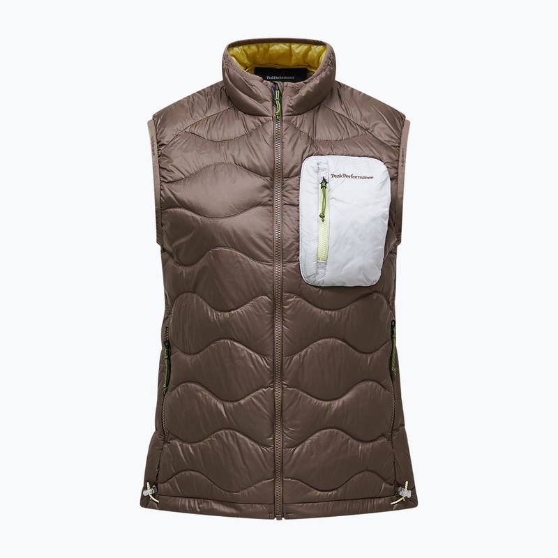 Gilet da donna Peak Performance Helium Utility Down terrain tan/antarctica 5