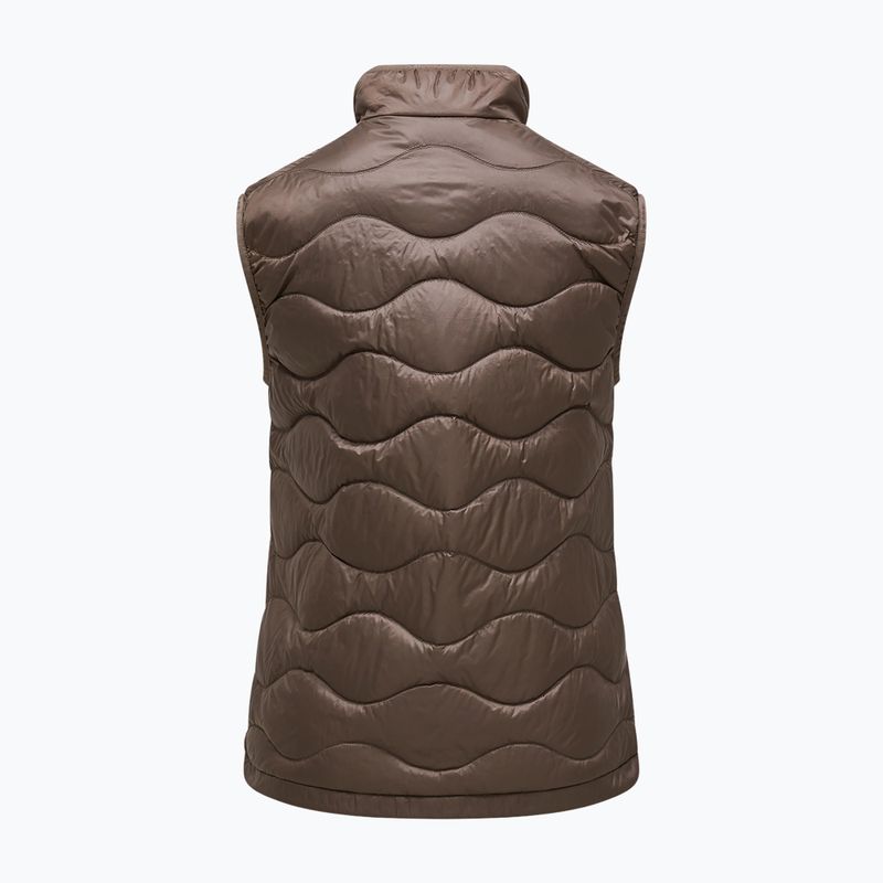 Gilet da donna Peak Performance Helium Utility Down terrain tan/antarctica 6