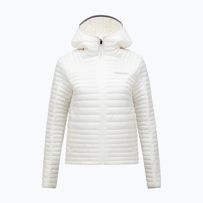 Giacca imbottita da donna Peak Performance Monolight Synthetic Hood off white 6