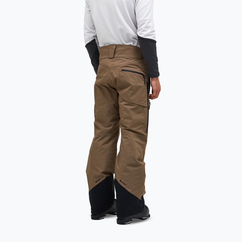 Pantaloni da sci da uomo Peak Performance Alpine GTX 2L Insulated Shell terrain tan 2