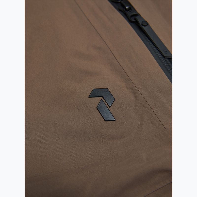 Pantaloni da sci da uomo Peak Performance Alpine GTX 2L Insulated Shell terrain tan 8