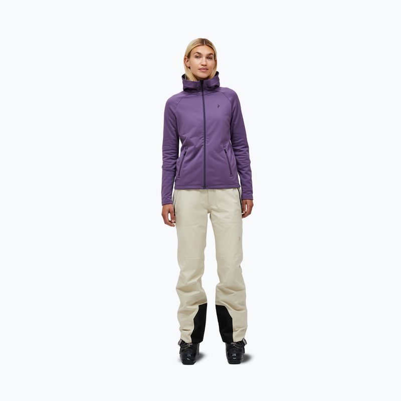 Felpa donna Peak Performance Rider Essentials montana grape/montana grape 2