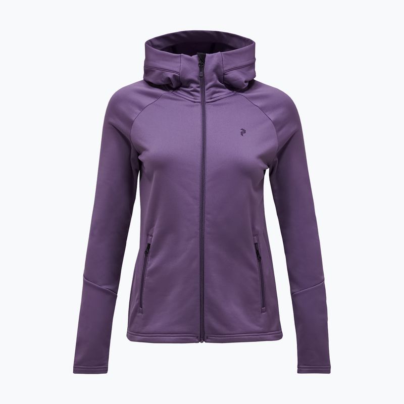Felpa donna Peak Performance Rider Essentials montana grape/montana grape 5