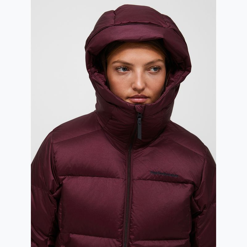 Giacca da sci da donna Peak Performance Glissade Down porto 5