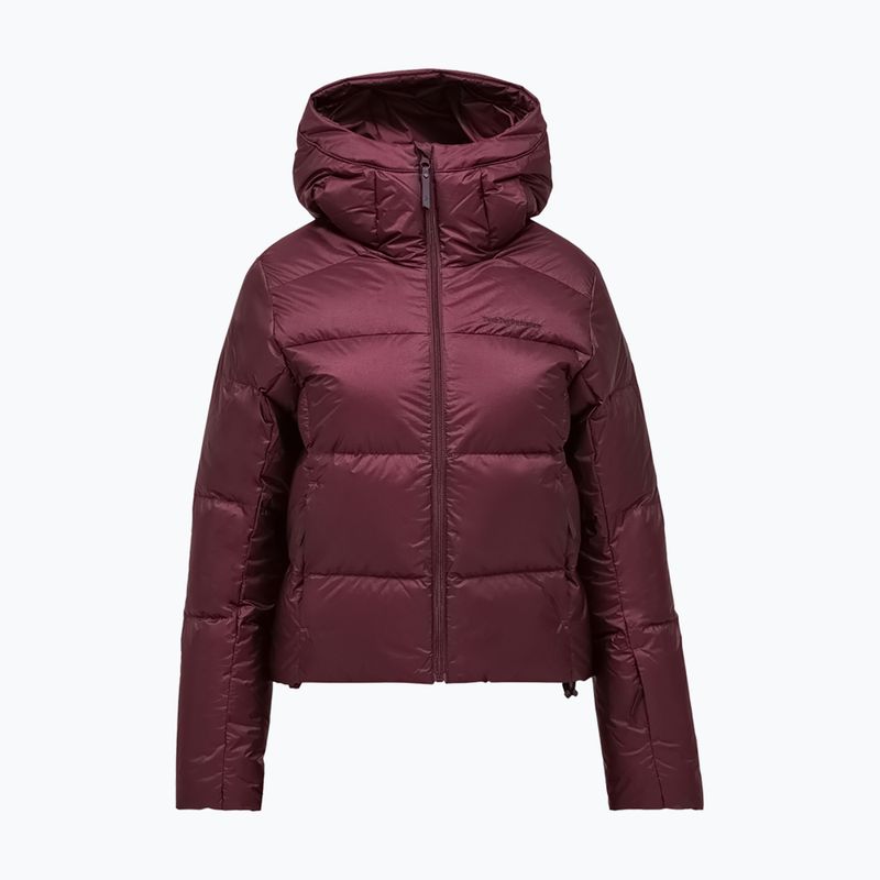Giacca da sci da donna Peak Performance Glissade Down porto 7