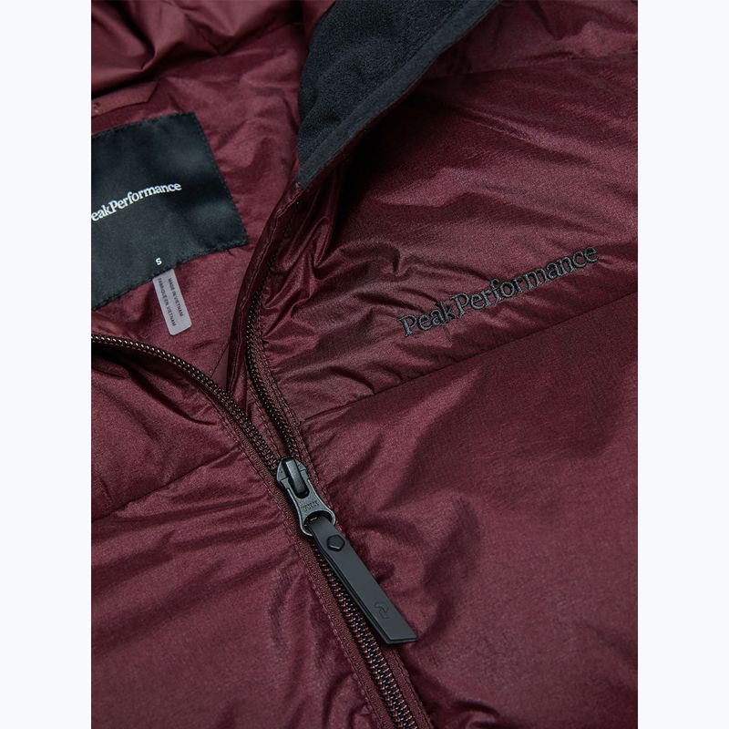 Giacca da sci da donna Peak Performance Glissade Down porto 10