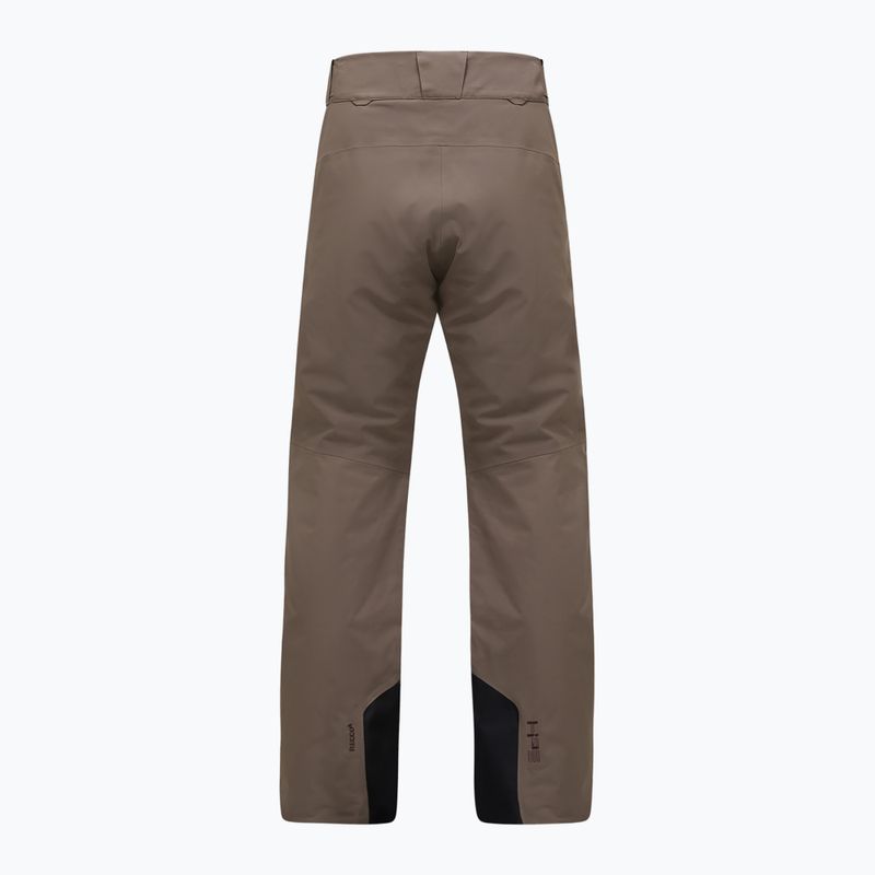 Pantaloni da sci da uomo Peak Performance Shred Insulated terrain tan 2