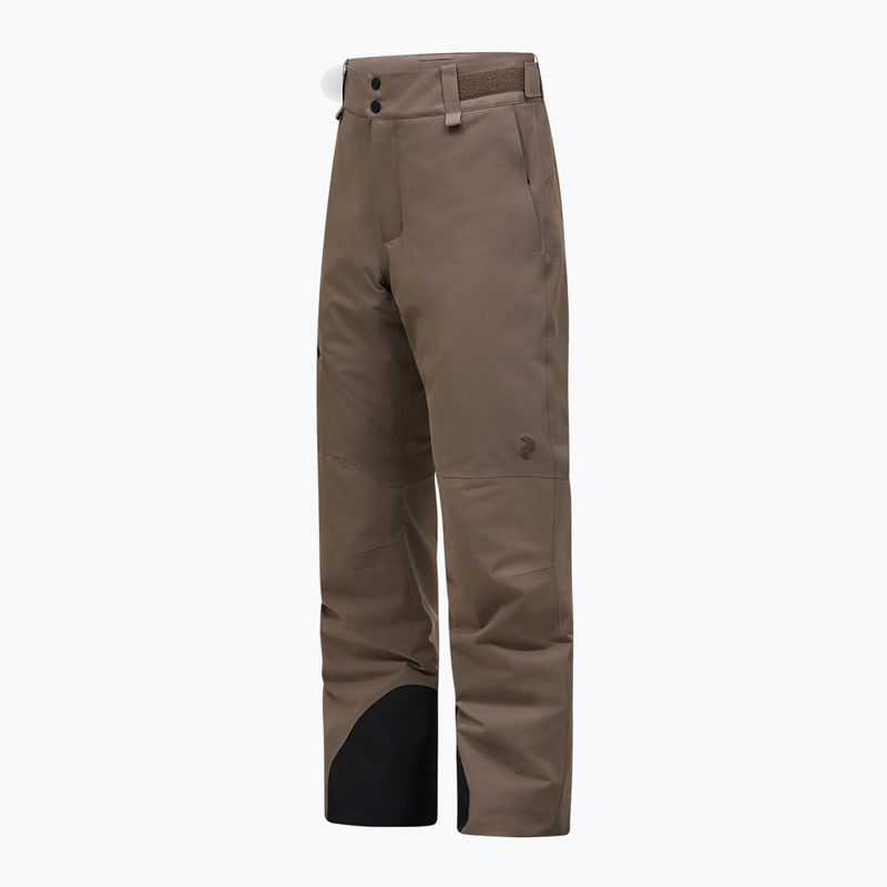 Pantaloni da sci da uomo Peak Performance Shred Insulated terrain tan 3