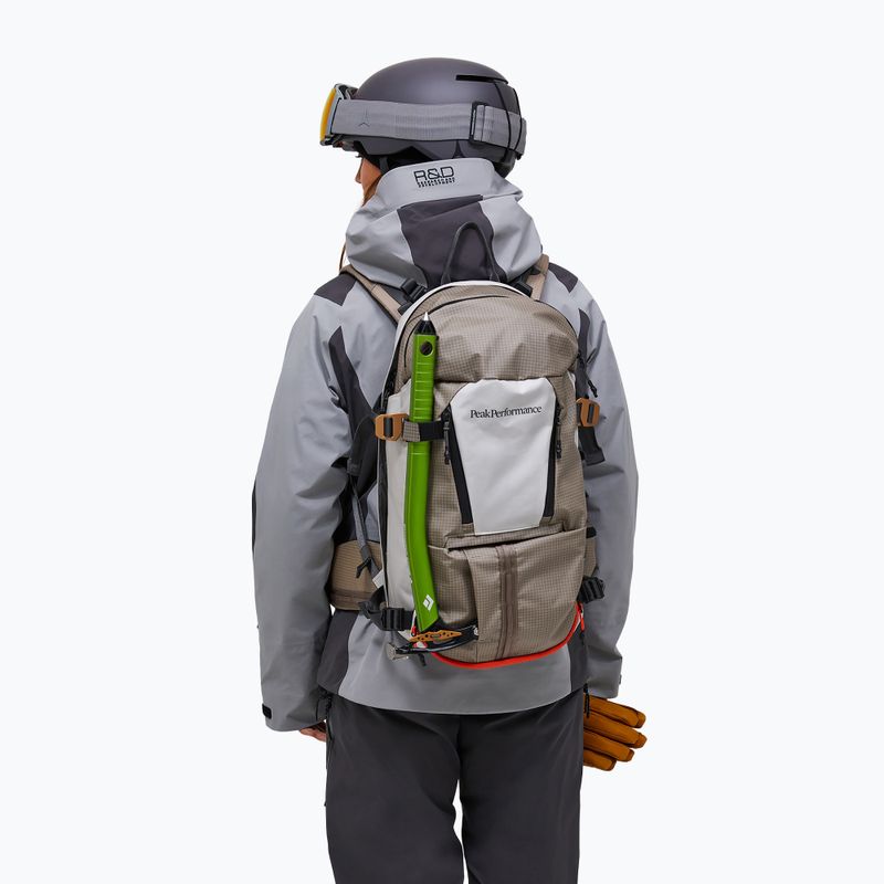 Zaino da sci Peak Performance Vertical Ski 20 l avid beige/antarctica 2