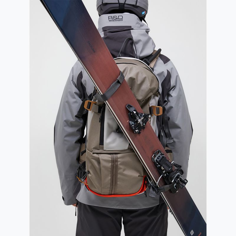 Zaino da sci Peak Performance Vertical Ski 20 l avid beige/antarctica 4