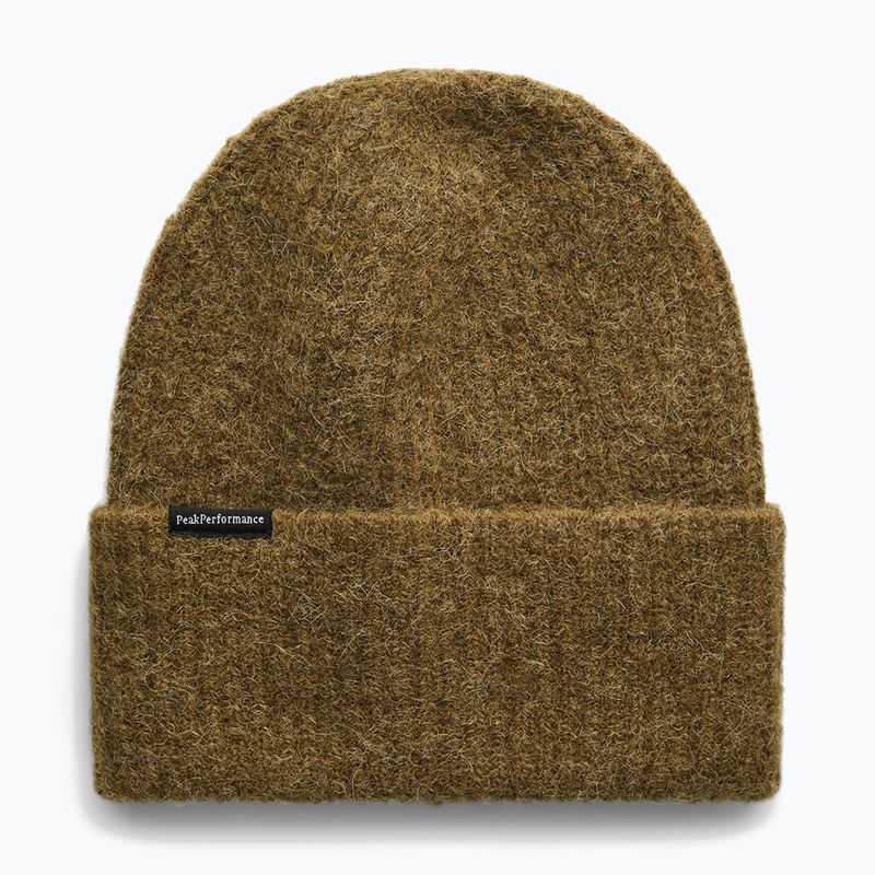 Cappello invernale Peak Performance Woolblend meadow moss