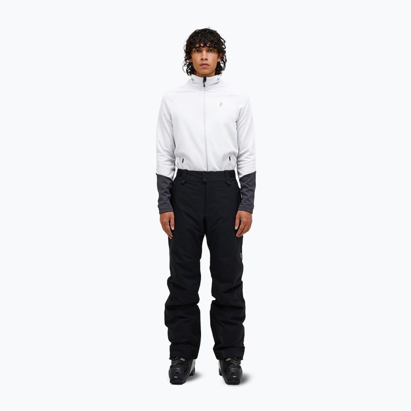 Pantaloni da sci da uomo Peak Performance Maroon Hipe 2L Insulated Shell black 2