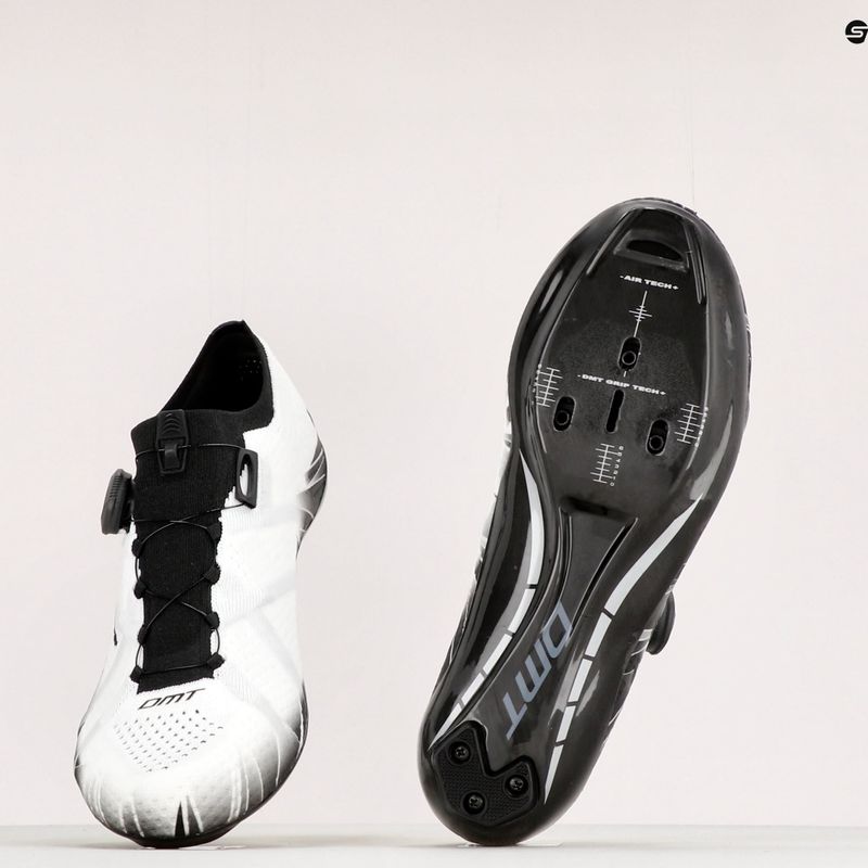 Scarpe da strada da uomo DMT KR1 bianco/nero 12