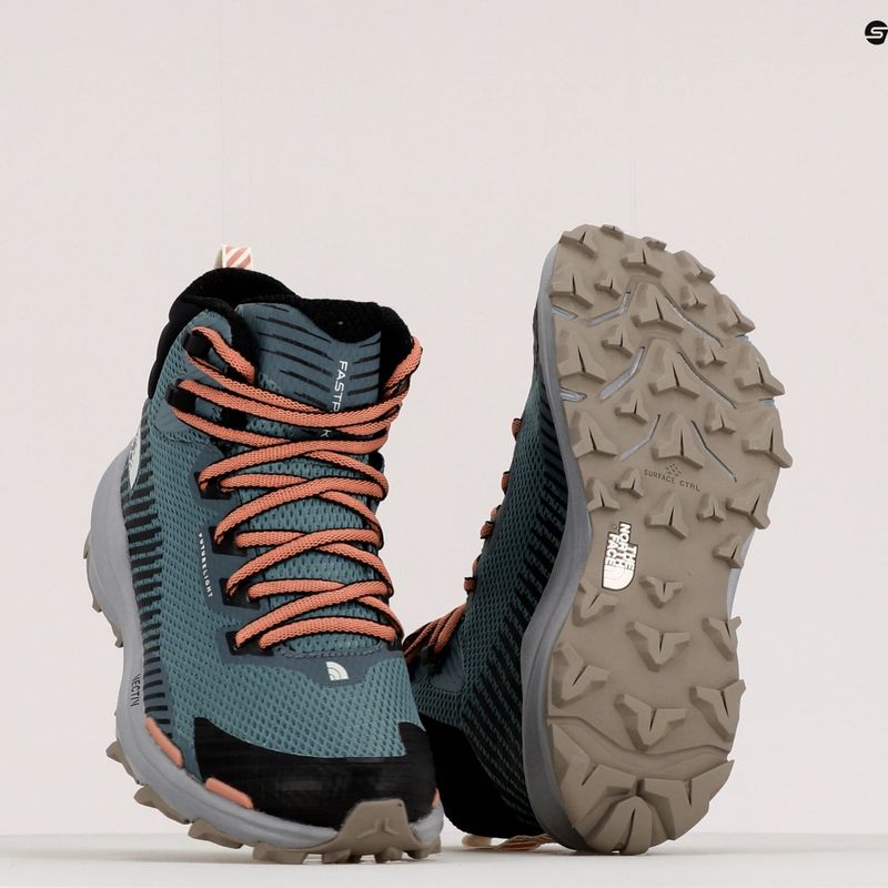 Scarpe da trekking da donna The North Face Vectiv Fastpack Mid Futurelight blu folletto/nero 10