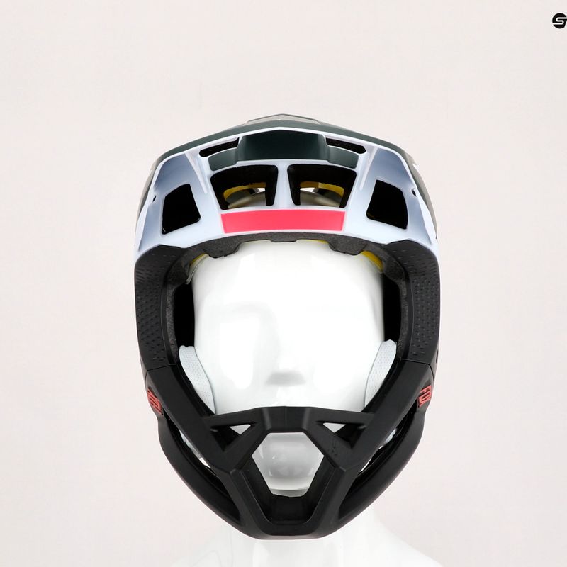 Casco da bicicletta Fox Racing Proframe Vow bianco 15