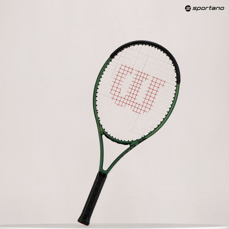 Racchetta da tennis Wilson Blade 25 V8.0 per bambini nero-verde WR079310U 11