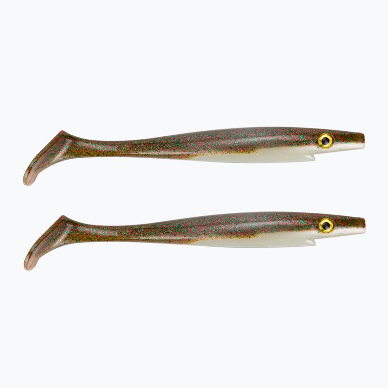 Strike Pro Pig Shad Jr esca in gomma 2 pezzi oro TEV-SP172C-108