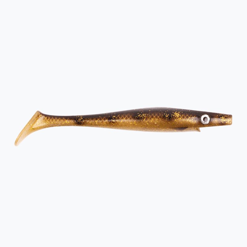 Strike Pro Pig Shad Jr esca in gomma 2 pezzi oro-marrone TEV-SP172C-115