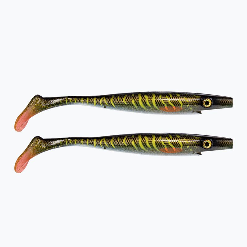 Strike Pro Pig Shad Tournament esca in gomma 2 pezzi verde TEV-SP172M-MN3