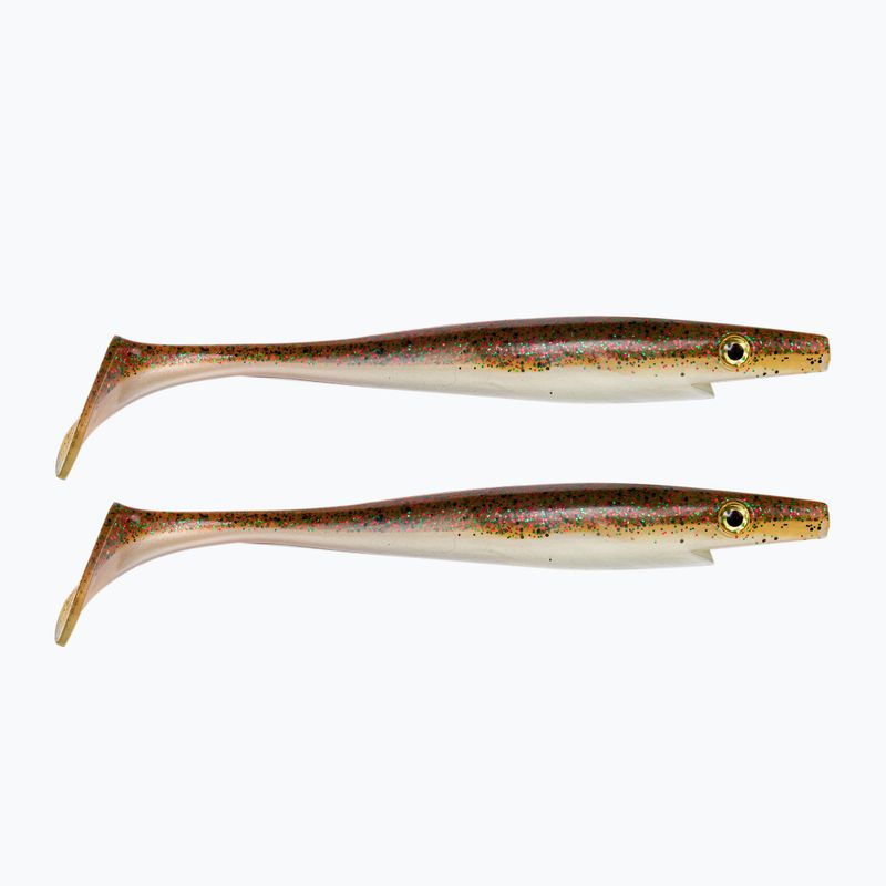 Strike Pro Pig Shad Tournament 2 pezzi esca in gomma marrone TEV-SP172M-108