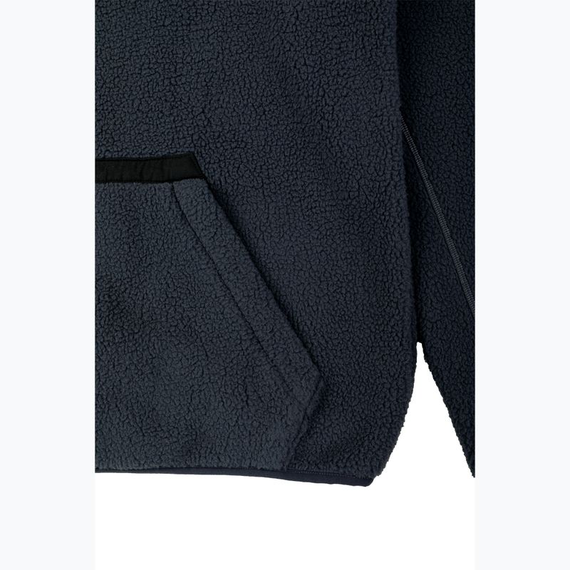 Felpa Colourwear Snap Pile uomo navy 4