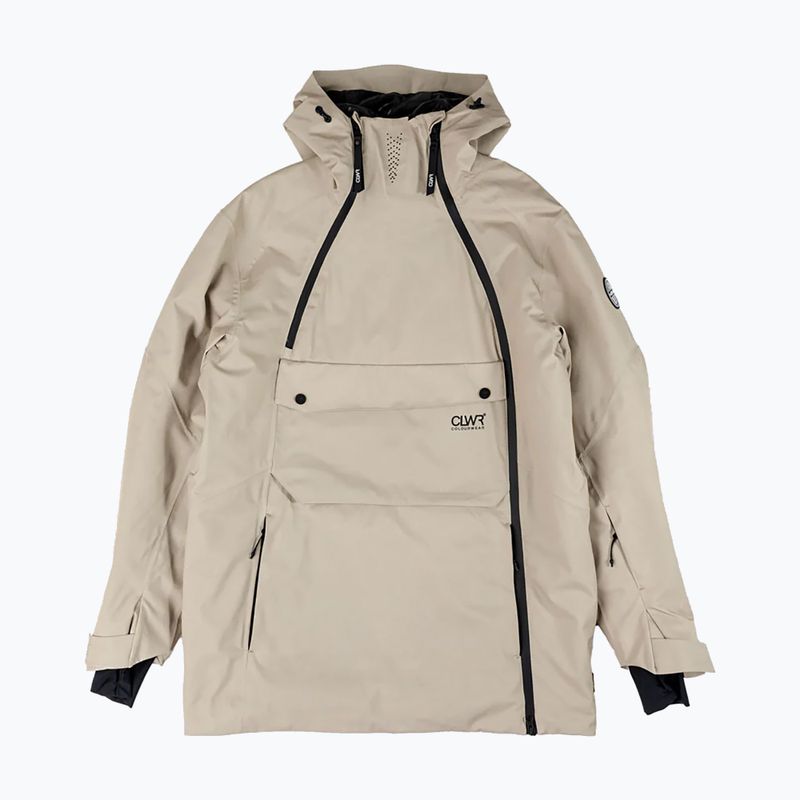 Giacca da snowboard Colourwear Foil Anorak sabbia da uomo 15