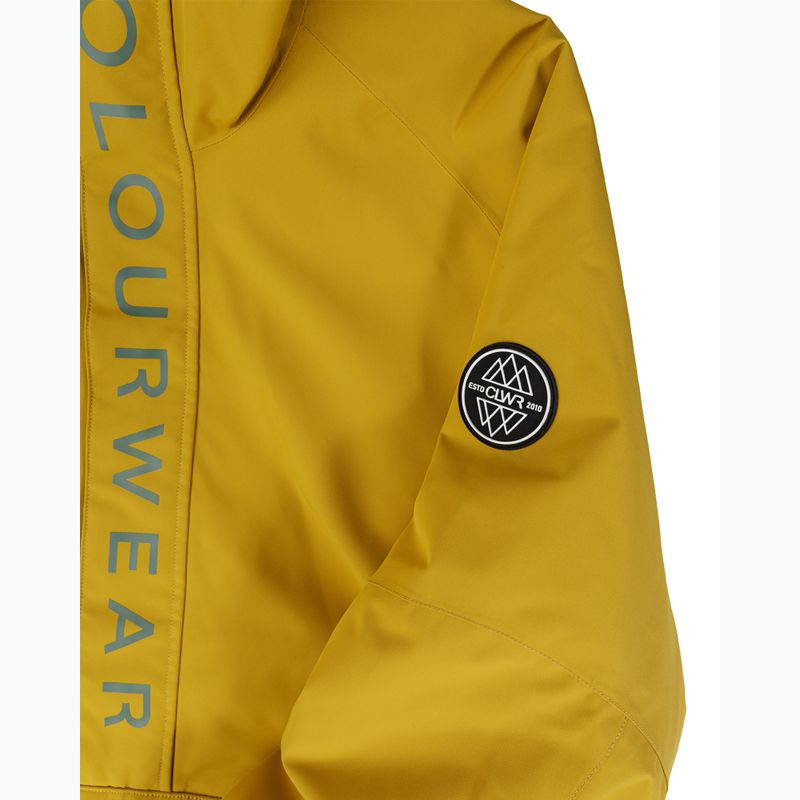 Giacca da snowboard Colourwear Signature Anorak uomo giallo 3