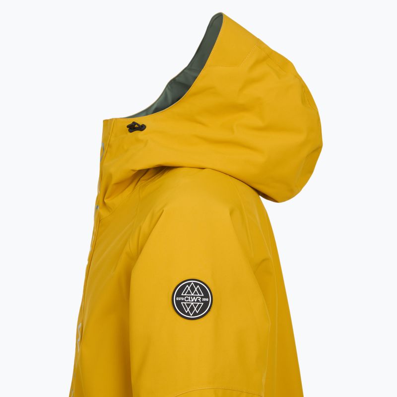 Giacca da snowboard Colourwear Signature Anorak uomo giallo 3
