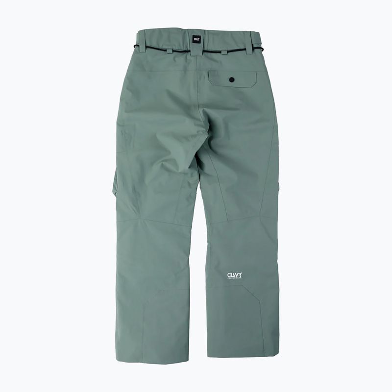 Pantaloni da snowboard Colourwear Flight dk sage da uomo 2