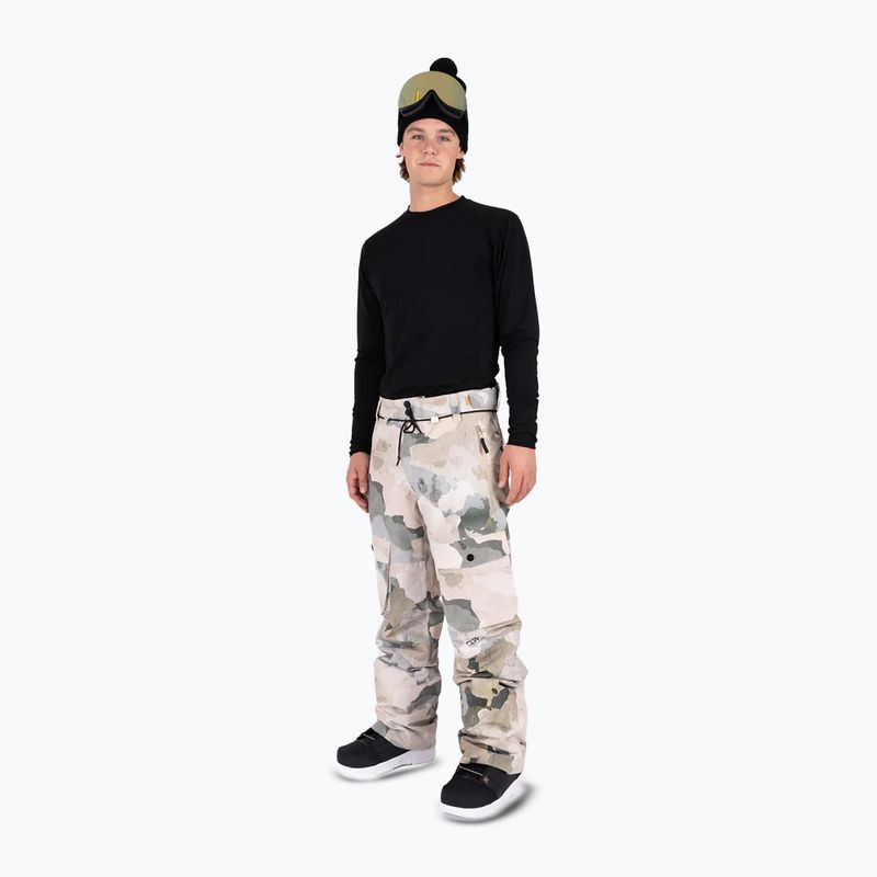 Pantaloni da snowboard Colourwear Flight water camo da uomo 2