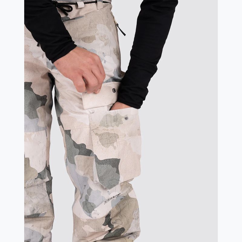 Pantaloni da snowboard Colourwear Flight water camo da uomo 7