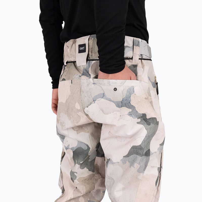 Pantaloni da snowboard Colourwear Flight water camo da uomo 9