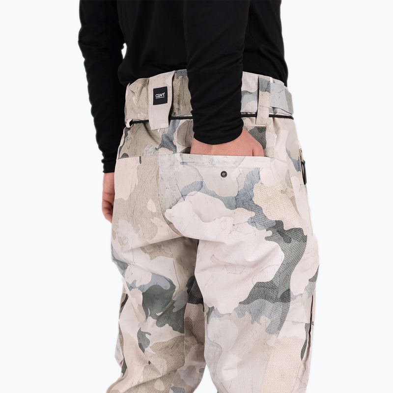 Pantaloni da snowboard Colourwear Flight water camo da uomo 8