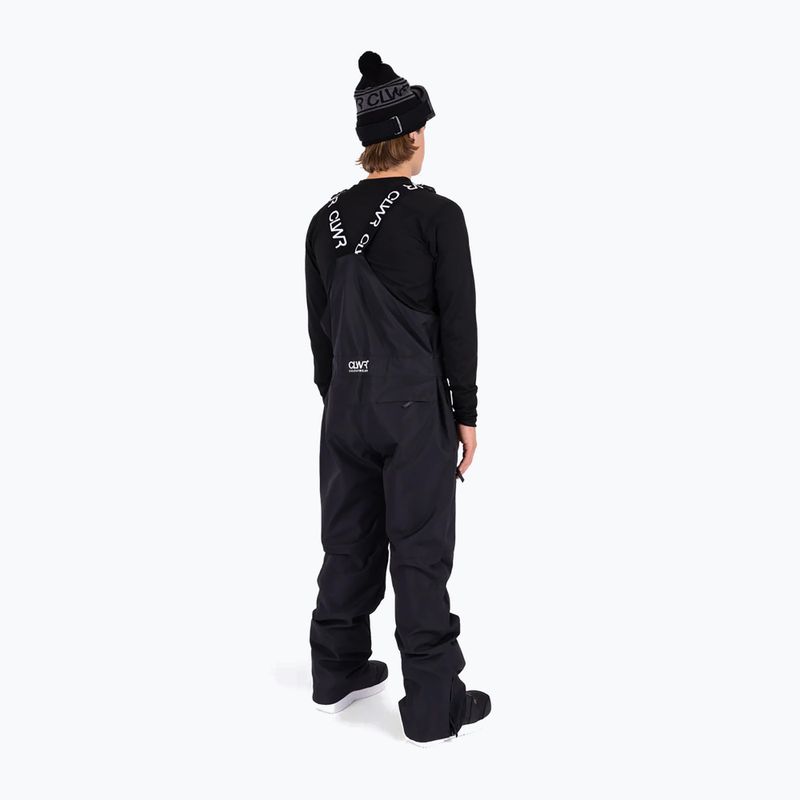 Pantaloni da snowboard Colourwear Slash Bib neri da uomo 2