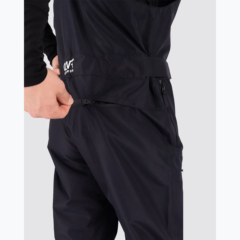Pantaloni da snowboard Colourwear Slash Bib neri da uomo 4