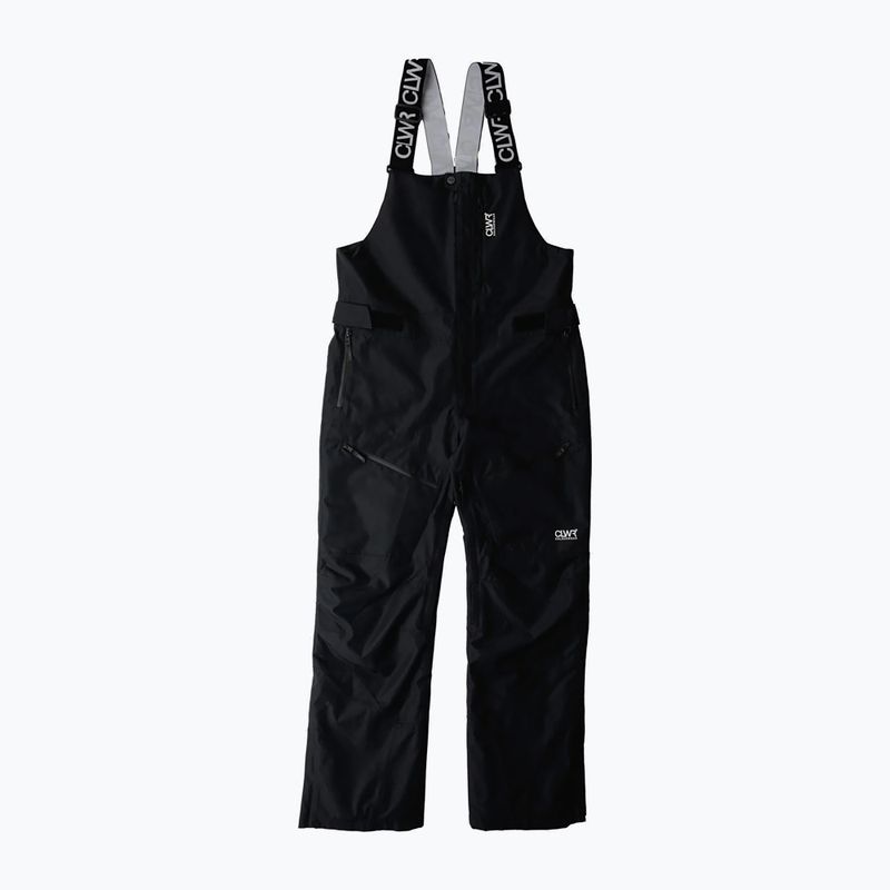 Pantaloni da snowboard Colourwear Slash Bib neri da uomo 10