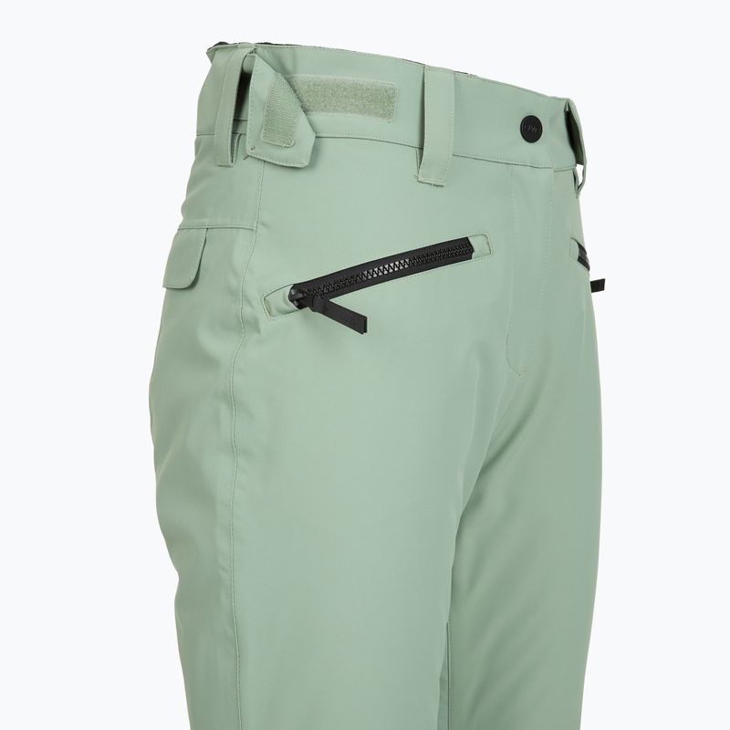 Pantaloni da snowboard Colourwear Cork lt sage da donna 4