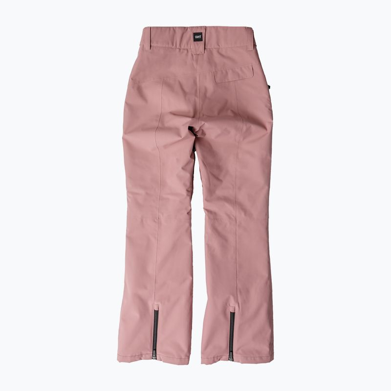 Pantaloni da snowboard Colourwear Cork da donna, rosa scuro 9